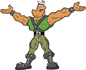 This is the Avatar Image for the Jorgen Von Strangle (The Fairly OddParents) AI Voice and Text to Speech Generator